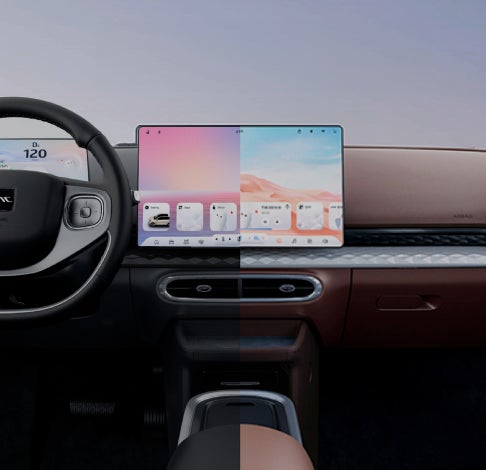 Pantalla multimedia (MP5) 12.8" con Apple CarPlay ™ & Android Auto™