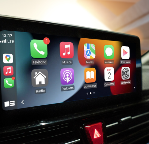 Pantalla multimedia vertical 10.25" con Apple CarPlay ™ & Android Auto™