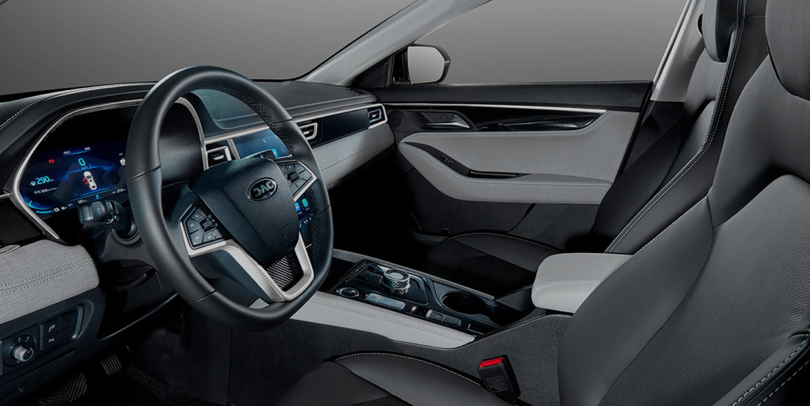 Asientos forrados en piel