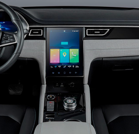 Pantalla multimedia vertical 10.4" con Apple CarPlay ™ & Android Auto™