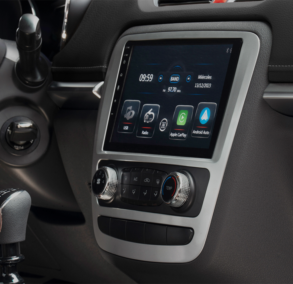 Pantalla multimedia 9" HD con Apple CarPlay™ & Android Auto™