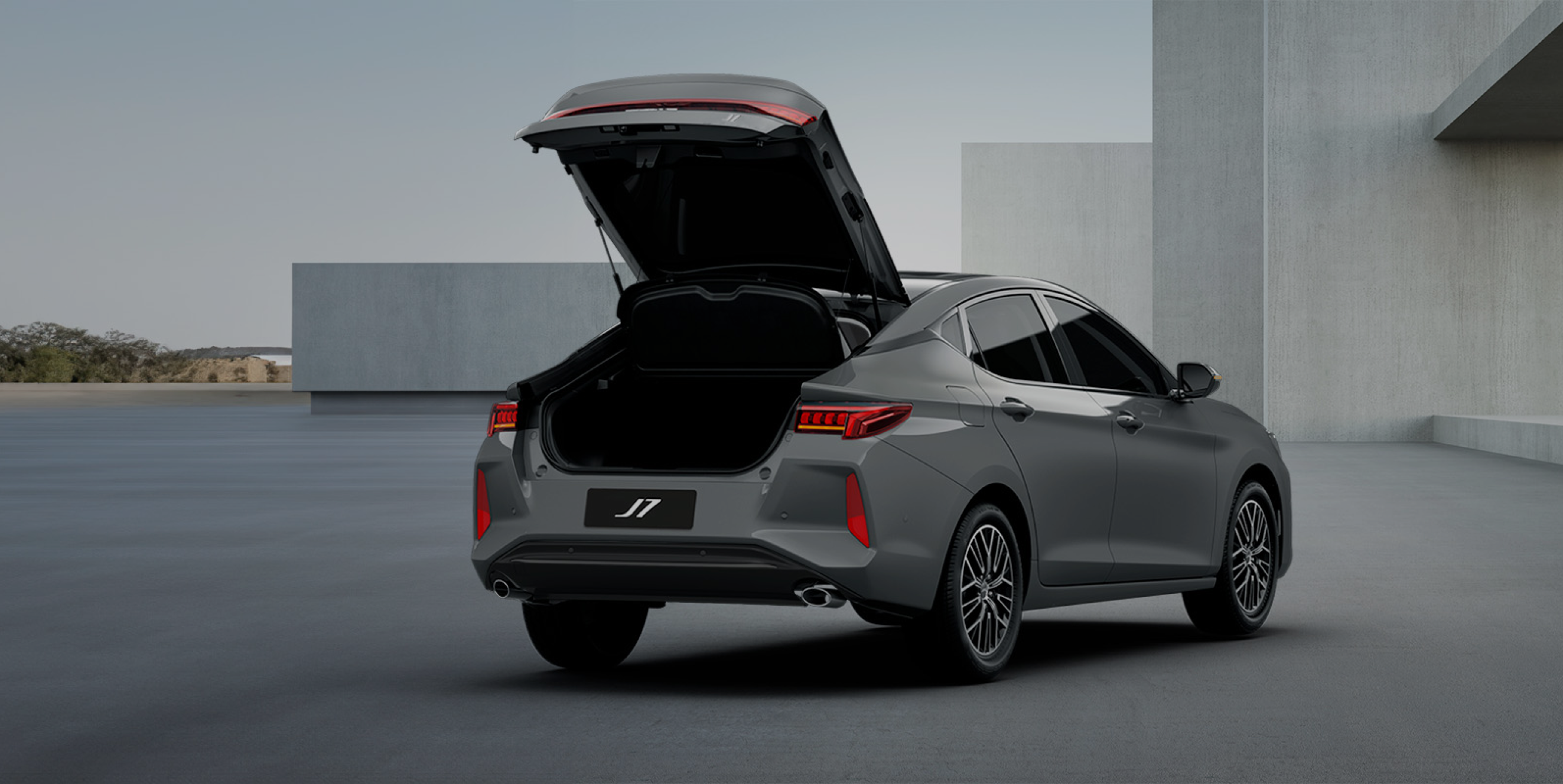 Cajuela con apertura remota y capacidad de cajuela hasta 1,650 L